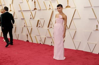 HOLLYWOOD, CALIFORNIA - MARCH 27: ZoÃ« Kravitz attends the 94th Annual Academy Awards at Hollywood and Highland on March 27, 2022 in Hollywood, California. (Photo by Mike Coppola/Getty Images)