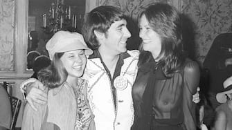 BEVERLY HILLS - 1974: Actress Linda Blair, drummer Keith Moon of the rock and roll band 