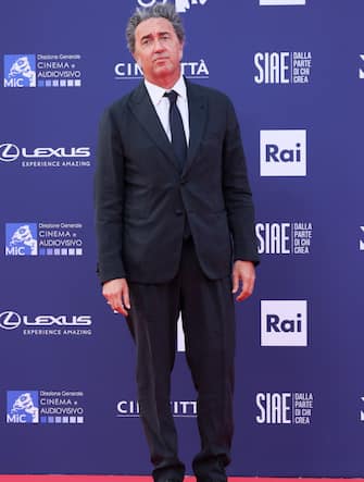 ROME, ITALY - MAY 03: Paolo Sorrentino attends the 67th David Di Donatello red carpet on May 03, 2022 in Rome, Italy.  (Photo by Ernesto Ruscio / Getty Images)