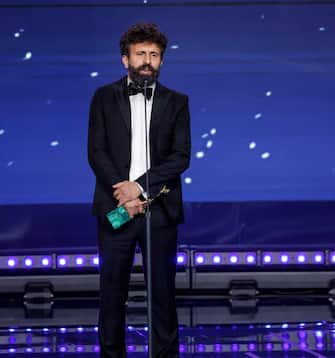 Italian director of photography Michele D'Attanasio at Cinecitta' studios receives award for Best Photography for 'Freaks out' during the 67th edition of the David di Donatello Awards, in Rome, Italy, 3 May 2022. ANSA/GIUSEPPE LAMI