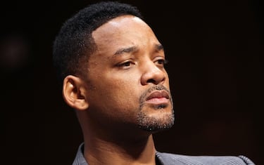 WASHINGTON, DC - JULY 17:  Actor Will Smith listens to testimony at the "The Next Ten Years In The Fight Against Human Trafficking: Attacking The Problem With The Right Tools" Committee Hearing at the Hart Senate Office Building on July 17, 2012 in Washington, DC.  (Photo by Paul Morigi/WireImage)