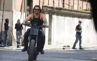 Roma, set film "Fast and Furious 10". Pictured: Jason Momoa