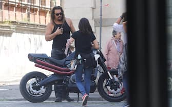 Fast & Furious 10, Jason Momoa in Rome for filming.  PHOTO