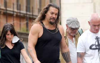 Rome, film set "Fast and Furious 10".  Pictured: Jason Momoa