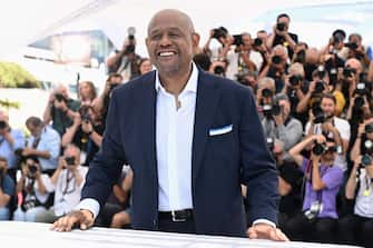 CANNES, FRANCE - MAY 17: Forest Whitaker attends a photocall as he receives the honorary Palme d'Or during the 75th annual Cannes film festival at Palais des Festivals on May 17, 2022 in Cannes, France. (Photo by Pascal Le Segretain/Getty Images)