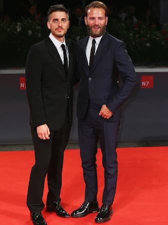 VENICE, ITALY - SEPTEMBER 07:  Actors Luca Marinelli and  Alessandro Borghi attend a premiere for 'Don't Be Bad' during the 72nd Venice Film Festival at Palazzo del Casino on September 7, 2015 in Venice, Italy.  (Photo by Ernesto Ruscio/Getty Images)