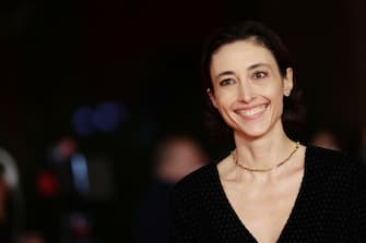 ROME, ITALY - OCTOBER 15: Elena Lietti attends the red carpet of the movie "L'Arminuta" during the 16th Rome Film Fest 2021 on October 15, 2021 in Rome, Italy. (Photo by Stefania M. D'Alessandro/Getty Images for RFF)