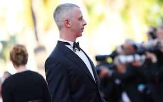 1398144827 CANNES, FRANCE - MAY 19: Jeremy Strong attends the screening of "Armageddon Time" during the 75th annual Cannes film festival at Palais des Festivals on May 19, 2022 in Cannes, France. (Photo by Pascal Le Segretain/Getty Images)