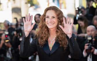 Cannes 2022, Julia Roberts on the red carpet of the Festival.  PHOTO