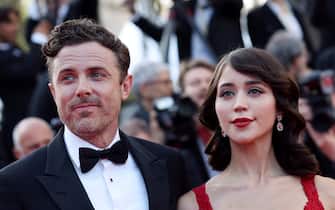 CANNES, FRANCE - MAY 20: Casey Affleck and Caylee Cowan attend the screening of 