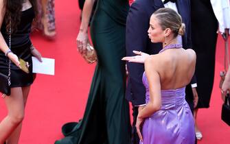 CANNES, FRANCE - MAY 20: Rose Bertram attends the screening of "Three Thousand Years Of Longing (Trois Mille Ans A T'Attendre)" during the 75th annual Cannes film festival at Palais des Festivals on May 20, 2022 in Cannes, France. (Photo by Andreas Rentz/Getty Images)