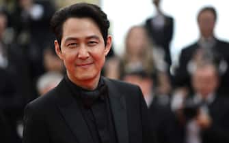 South-Korean actor and director Lee Jung-Jae arrives for the screening of the film "Decision to Leave (Heojil Kyolshim)" during the 75th edition of the Cannes Film Festival in Cannes, southern France, on May 23, 2022. (Photo by LOIC VENANCE / AFP) (Photo by LOIC VENANCE/AFP via Getty Images)