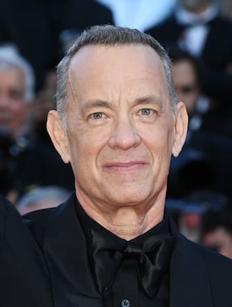 CANNES, FRANCE - MAY 25: Tom Hanks attends the screening of "Elvis" during the 75th annual Cannes film festival at Palais des Festivals on May 25, 2022 in Cannes, France. (Photo by Pascal Le Segretain/Getty Images)