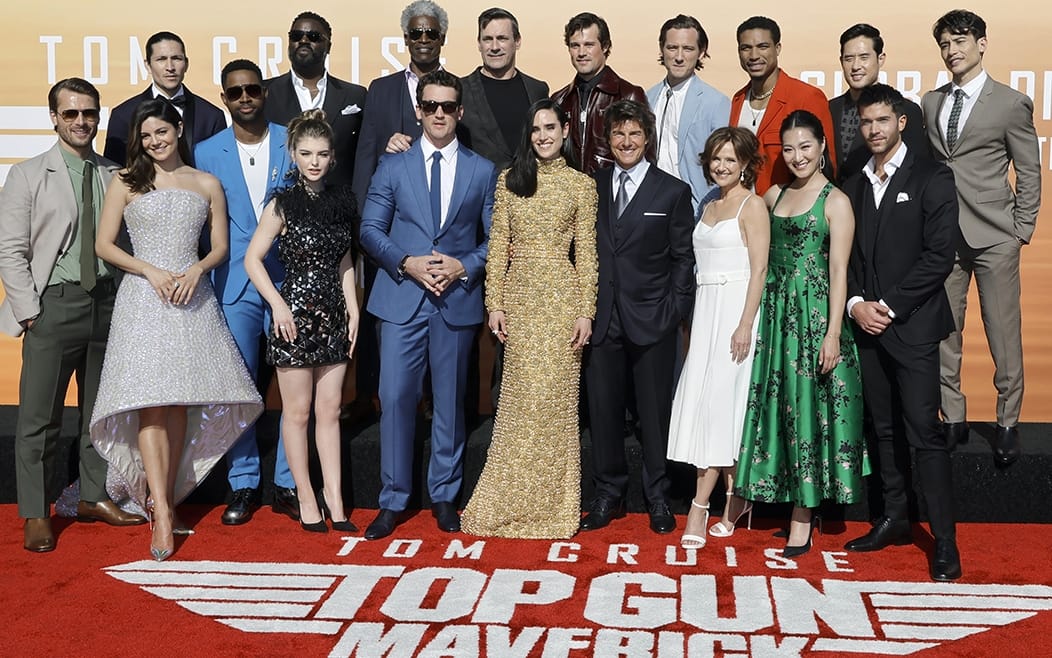 Top Gun Maverick, il cast del film dal 25 maggio al cinema. FOTO SkyTG24