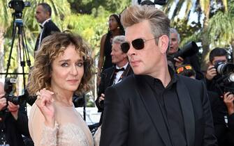 CANNES, FRANCE - MAY 27: President of the Un Certain Regard Jury Valeria Golino and Jury member Benjamin Biolay attend the screening of "Mother And Son (Un Petit Frere)" during the 75th annual Cannes film festival at Palais des Festivals on May 27, 2022 in Cannes, France. (Photo by Pascal Le Segretain/Getty Images)