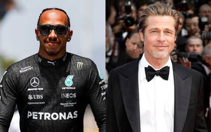 Lewis Hamilton e Brad Pitt al lavoro per un film sulla Formula Uno