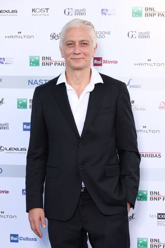 ROME, ITALY - JUNE 20: Tommaso Ragno attends the red carpet at the 76th Nastri D'Argento 2022 on June 20, 2022 in Rome, Italy. (Photo by Daniele Venturelli/Daniele Venturelli / WireImage  )