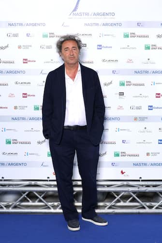 ROME, ITALY - JUNE 20: Paolo Sorrentino attends the red carpet at the 76th Nastri D'Argento 2022 on June 20, 2022 in Rome, Italy. (Photo by Daniele Venturelli/Daniele Venturelli / WireImage  )