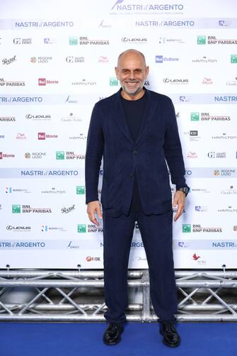 ROME, ITALY - JUNE 20: Riccardo Milani attends the red carpet at the 76th Nastri D'Argento 2022 on June 20, 2022 in Rome, Italy. (Photo by Daniele Venturelli/Daniele Venturelli / WireImage  )