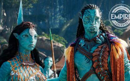 Avatar 2, le prime foto di Kate Winslet: è la guerriera Na'vi Ronal