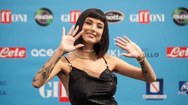 GIFFONI VALLE PIANA, ITALY - JULY 21: Giorgia Soleri attends the photocall at the Giffoni Film Festival 2022 on July 21, 2022 in Giffoni Valle Piana, Italy. (Photo by Ivan Romano/Getty Images)