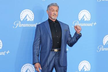 LONDON, ENGLAND - JUNE 20: Sylvester Stallone attends the UK launch of Paramount+ at Outernet London on June 20, 2022 in London, England. (Photo by David M. Benett/Dave Benett/Getty Images)