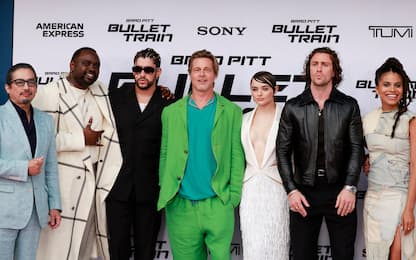 Bullet Train, il cast alla premiere del film a Los Angeles. FOTO