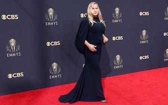 Los Angeles, CA - September 19:      Jennifer Coolidge  attends the 73rd Primetime Emmy Awards at L.A. Live on Sunday, Sept. 19, 2021 in Los Angeles, CA.  (Jay L. Clendenin / Los Angeles Times via Getty Images)