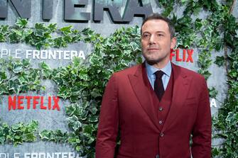 1129003740 US actor Ben Affleck poses as he arrives at the premiere of the film 'Triple Border' by J.C. Chandor, in Callao, Madrid, Spain, 06 March 2019 (Photo by Oscar Gonzalez/NurPhoto via Getty Images)