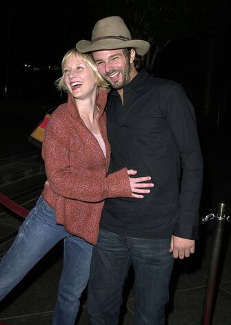 Anne Heche & Boyfriend Coley Laffoon during "Snatch" Los Angeles Premiere at Director's Guild in Los Angeles, California, United States. (Photo by SGranitz/WireImage)