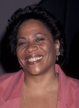 168779909 PASADENA, CA - JULY 20: Denise Dowse attends NBC TV Summer Press Tour on July 20, 1997 at the Ritz Carlton Hotel in Pasadena, California. (Photo by Ron Galella, Ltd./Ron Galella Collection via Getty Images)