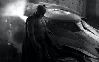 Ben Affleck vestito da Batman