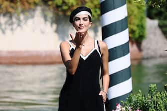 VENICE, ITALY - AUGUST 30: Hostess of the festival RocÃ­o MuÃ±oz Morales is seen ahead of the 79th Venice International Film Festival on August 30, 2022 in Venice, Italy. (Photo by Ernesto Ruscio/Getty Images)
