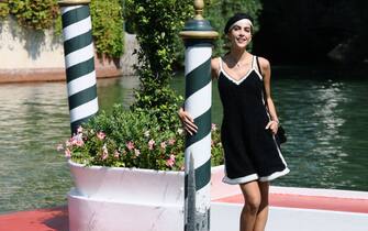 VENICE, ITALY - AUGUST 30: Hostess of the festival RocÃ­o MuÃ±oz Morales is seen ahead of the 79th Venice International Film Festival on August 30, 2022 in Venice, Italy. (Photo by Ernesto Ruscio/Getty Images)