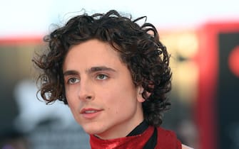 US/French actor Timothee Chalamet, arrives for the premiere of 'Bones and all' during the 79th annual Venice International Film Festival, in Venice, Italy, 02 September 2022. The movie is presented in Official competition 'Venezia 79' at the festival running from 31 August to 10 September 2022.  ANSA/CLAUDIO ONORATI
