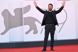 Italian filmmaker Pippo Mezzapesa arrives for the premiere of 'Ti mangio il cuore' during the 79th Venice Film Festival in Venice, Italy, 04 September 2022. The movie is presented in 'Orizzonti' section at the festival running from 31 August to 10 September 2022.  ANSA/ETTORE FERRARI

