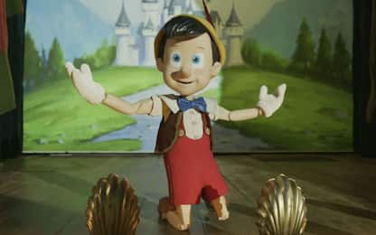 Pinocchio, il cast del film con Tom Hanks e Giuseppe Battison. FOTO