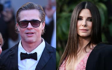 Brad Pitt and Sandra Bullock 