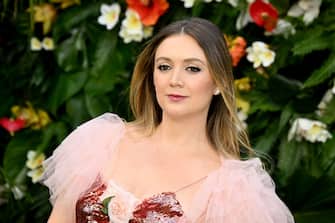 LONDON, ENGLAND - SEPTEMBER 07: Billie Lourd attends the World Premiere of "Ticket to Paradise" at Odeon Luxe Leicester Square on September 07, 2022 in London, England. (Photo by Jeff Spicer/Getty Images for Universal)