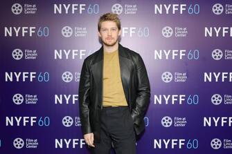 NEW YORK, NEW YORK - OCTOBER 02: Joe Alwyn poses prior to a screening of "Stars At Noon" during the 60th New York Film Festival at Alice Tully Hall, Lincoln Center on October 02, 2022 in New York City. (Photo by Michael Loccisano/Getty Images for FLC)