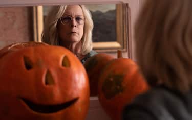 Jamie Lee Curtis as Laurie Strode in HALLOWEEN ENDS, directed by David Gordon Green