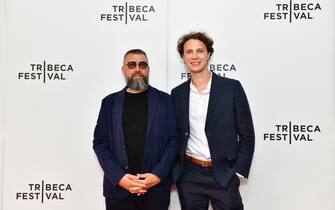 NEW YORK, NEW YORK - JUNE 10: Viesturs Kairiss and Karlis Arnolds Avots attend the "January" Tribeca Festival World Premiere at Village East Cinema on June 10, 2022 in New York City.  (Photo by Eugene Gologursky / Getty Images for Mistrus Media)