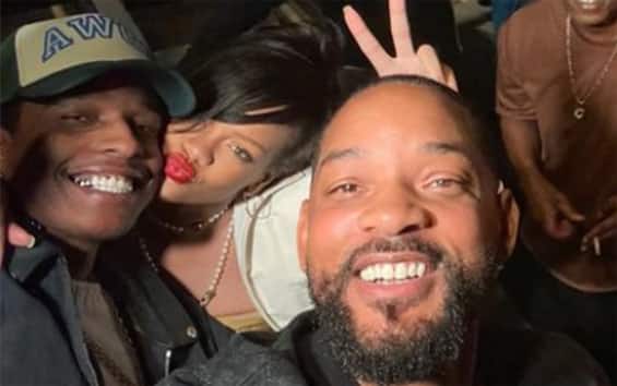 Emancipation, Will Smith attends the preview of his film with Rihanna and ASAP Rocky