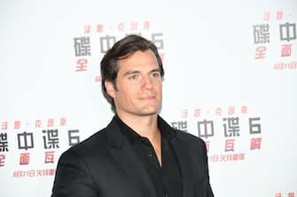 BEIJING, CHINA - AUGUST 29: Actor Henry Cavill attends 'Mission: Impossible - Fallout' press conference at the Imperial Ancestral Temple on August 29, 2018 in Beijing, China.  (Photo by Visual China Group via Getty Images)