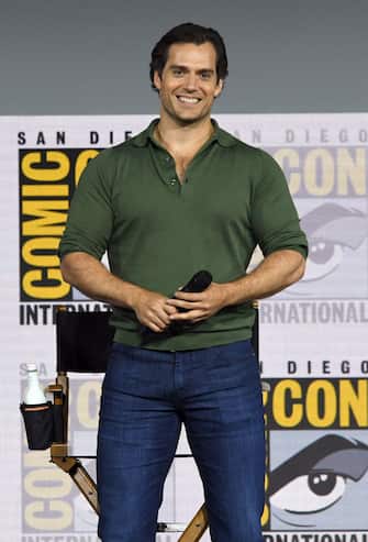 SAN DIEGO, CALIFORNIA - JULY 19: Henry Cavill attends "The Witcher": A Netflix Original Series Panel during 2019 Comic-Con International at San Diego Convention Center on July 19, 2019 in San Diego, California.  (Photo by Kevin Winter / Getty Images)
