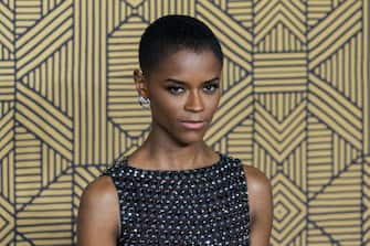LONDON, UNITED KINGDOM - NOVEMBER 03, 2022: Letitia Wright attends the European premiere of 'Black Panther: Wakanda Forever' at Cineworld Leicester Square in London, United Kingdom on November 03, 2022. (Photo credit should read Wiktor Szymanowicz / Future Publishing via Getty Images)