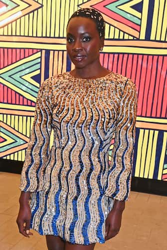 LONDON, ENGLAND - NOVEMBER 03: Danai Gurira attends the European Premiere after party for "Black Panther: Wakanda Forever" at Outernet London on November 3, 2022 in London, England.  (Photo by David M. Benett / Dave Benett / WireImage)