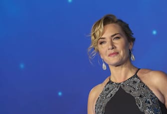 LONDON, ENGLAND - DECEMBER 06: Kate Winslet attends the "Avatar: The Way Of Water" World Premiere at Odeon Luxe Leicester Square on December 06, 2022 in London, England. (Photo by Mike Marsland/WireImage)
