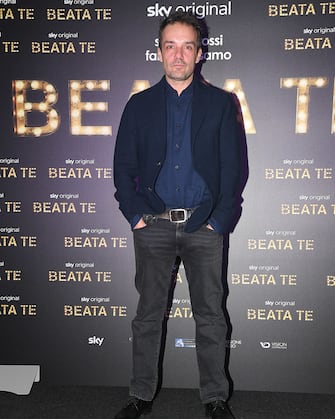 Rome , Cinema Adriano Preview of the Sky film " Beata Te " , In the photo: Emiliano Masala