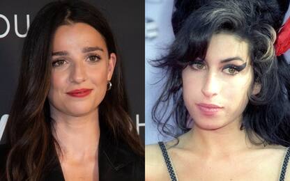 Back To Black, la foto di Marisa Abela nei panni di Amy Winehouse